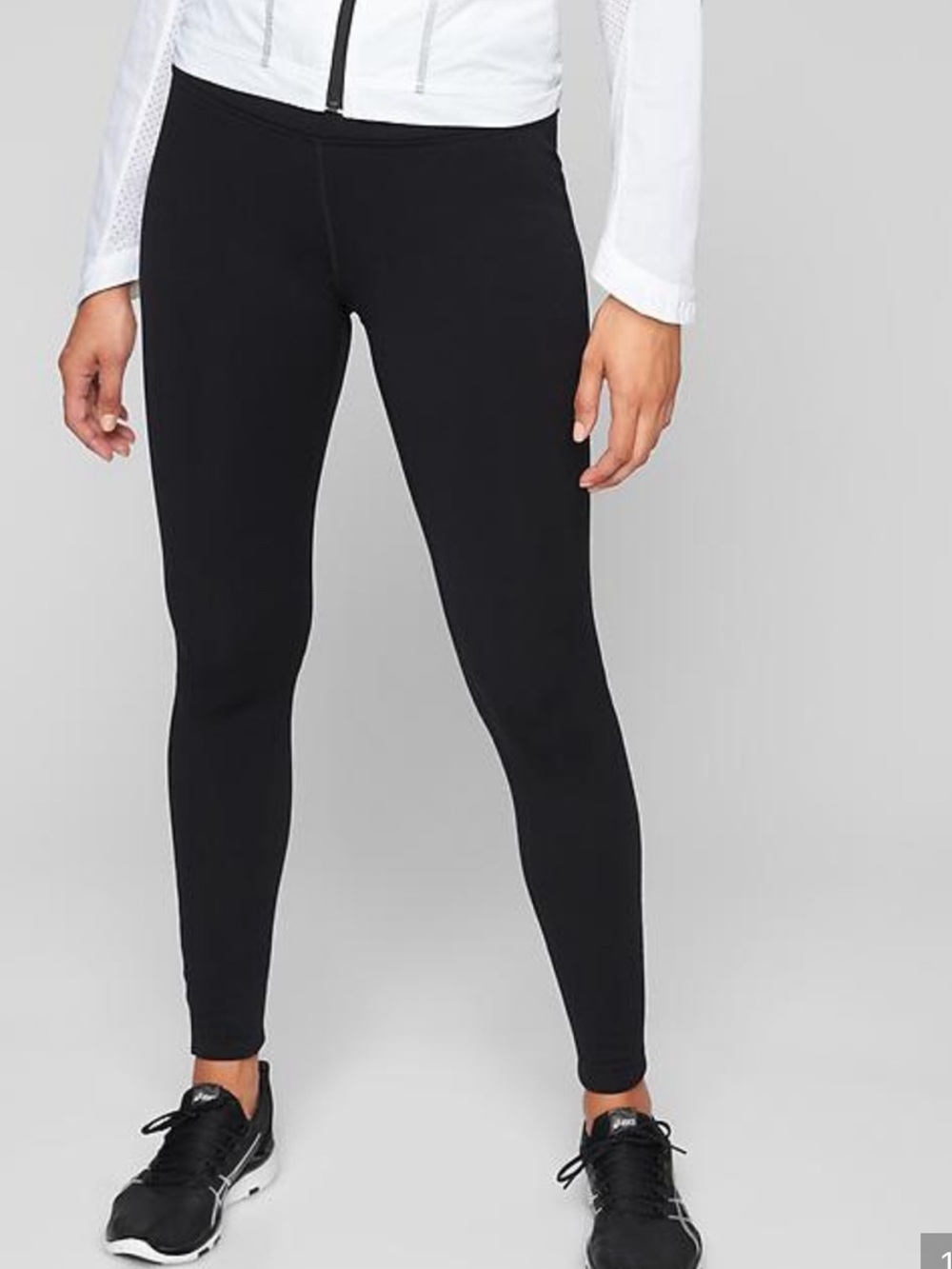Athleta Altitude Polartec Powerstretch Leggings - Fleece Lined Warm Tights XS